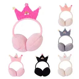 Меховые наушники AC8410 "Корона", в пакете (6910568000050) МІКС