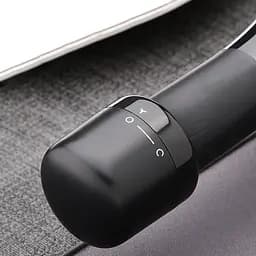 Вакуумна пробка для вина Semi Wine Stopper, Black - мініатюра 4