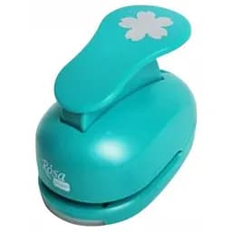 Фігурний дирокол для скрапбукінгу Rosa "Квітка" 881537-E 3,8 см