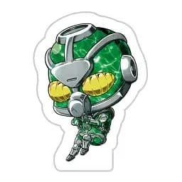 Акриловая фигурка Невероятные приключения ДжоДжо Хирофант Грин JoJo's Bizarre Adventure Hierophant Green 6 см