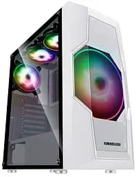 Корпус Turbo G2057W без БП 2xUSB3.0 1xUSB2.0 1x200мм ARGB 3x120мм ARGB VGA 345мм LCS 2E Gaming teh0018872