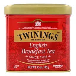 Чай черный Twinings English Breakfast, 100 г (109094)