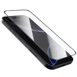 Захисне скло Nillkin (CP+PRO) для Apple iPhone 16 (6.1) (+ аплікатор) Чорний - мініатюра 3