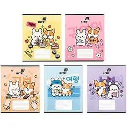 Набір зошитів Kite 18 арк., кл., софт тач + УФ лак, 20 шт. (K26-236-2)   