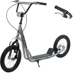 Самокат iTrike городской подростковый 30х12х105 см Серый 000223026