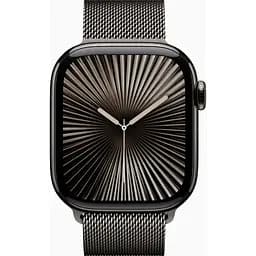 Смарт-годинник Apple Watch Series 10 GPS + Cellular 42mm Slate Titanium Case w. Slate Milanese Loop (MX053) - мініатюра 2