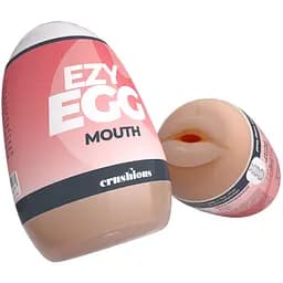 Інтимний мастурбатор Crushious Ezy Egg Oral 8.7 х 5.6 см