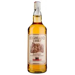 Виски шотландский Highland Chief 3 YO blended 40%, 1 л