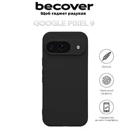 Чохол до мобільного телефона BeCover Google Pixel 9 Black (712292) - мініатюра 4