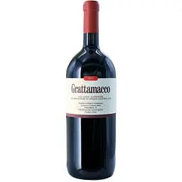 Вино Grattamacco Rosso 2015, красное, сухое,1,5 л