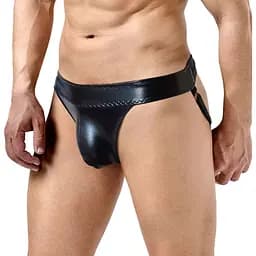 Чоловічі вінілові труси Art of Sex - Atlante, колір Чорний, розмір L-2XL