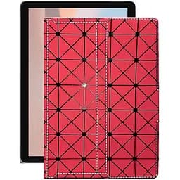 Чехол StatusCASE из экокожи для планшета Microsoft Surface Go 2 Красный ромб