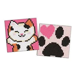 Алмазна мозаїка "Пухнасті обійми" Ідейка AMG1048, 9x9 см