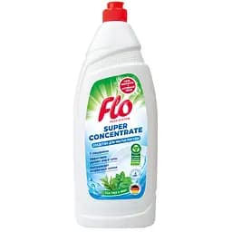 Концентрований засіб для миття посуду Flo Tea Tree&Mint, 900 мл