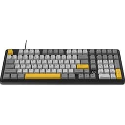 Клавіатура Ajazz AK980 MAX Magnetic Switch Black/Grey/Yellow (AK980-MAX-M-BGY) [156882] - мініатюра 2