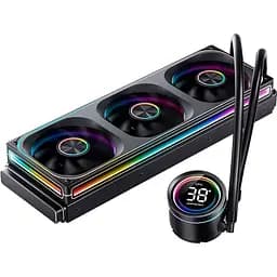 СВО Jonsbo TH-360 Black (Intel LGA 1200/115X/17XX/1851; AMD AM4/AM5) (TH-360 Black) - мініатюра 4