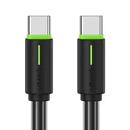 Дата кабель Usams US-SJ734 Bicolor Charging YR Ser. Type-C to Type-C 60W (1m)