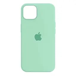 Чехол-накладка силиконовый противоударный для Apple iPhone 14, панель с защитой всего корпуса, софт тач, fresh green, ArmorStandart (ARM62377)
