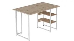 Комп'ютерний стіл Ferrum-decor Кевін 75x120x60 білий ДСП Дуб Артізан 32мм (FRD-101257)