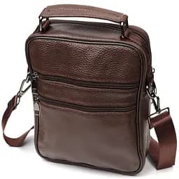 Шкіряна чоловіча сумка Vintage 19х25х6,5 см sum0023577 - мініатюра 2