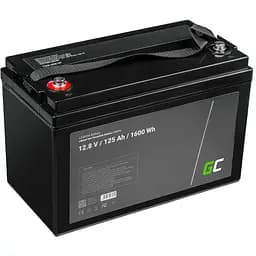 Акумуляторна батарея GreenCell LiFePO4 12.8V 125Ah 100А + BMS - мініатюра 2