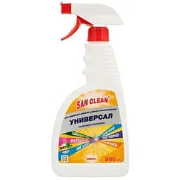 Спрей для чистки ванн San Clean Генеральная уборка Лимон 500 г (4820003543009)