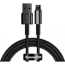 Кабель Baseus Tungsten Gold USB to Lightning 1 m Black (CALWJ-01) [92814]