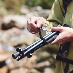 Трекінгова палиця Naturehike CNK2450DS012, 115-135 см, синя - мініатюра 9