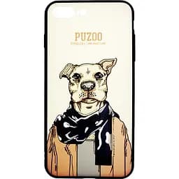 Чохол-накладка PUZOO Artdog Phone iPhone 7 Plus/8 Plus Brown Aboo