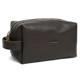 Кожаный несессер косметичка TARWA 22х12х11.5 см acs0032132