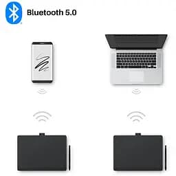 Графічний планшет Huion Inspiroy Frego M + рукавичка - мініатюра 2