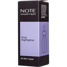 Хайлайтер Note Cosmetique Drop Highlighter №02 Charming Desert рідкий 14 мл - мініатюра 5