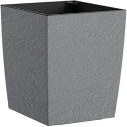 Вазон Plastkon Eliot Stone 30x30 см сірий