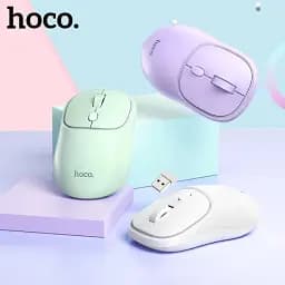 Бездротова миша Hoco GM25 Royal Dual-Mode Business Wireless Mouse Purple - мініатюра 3