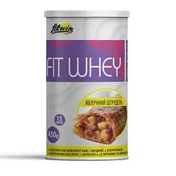 Заменитель питания FitWhey 450 грамм Яблочный штрудель FitWin fit0026160