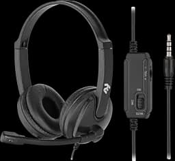 Гарнітура 2E CH12 Over-Ear USB Black (2E-CH12SU)