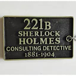Брелок Sherlock 221b Baker Strit Шерлок 221b Бейкер Стріт 26.12 - мініатюра 6