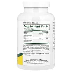 Амінокислота Natures Plus Cal/Mag 500 mg/250 mg, 180 таблеток vit0004013 - мініатюра 2