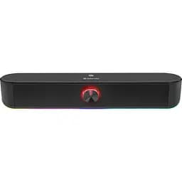 Акустична система 2.0 Defender Саундбар Z10 6Вт, Bluetooth/USB, LED чорна - мініатюра 4