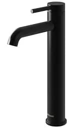 Змішувач для умивальника Kohlman Axel black високий QB170AB Чорний матовий