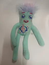 Мягкая игрушка Nobody Sausage Танцующая сосиска голубая