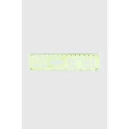 Лінійка з трафаретами LING YANG 0380-15 Салатовий (2000990711656)(SC)