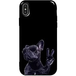 Чохол-накладка Toto Pure TPU 2 mm Print Case Apple iPhone XS Max #80 Cooldog Black