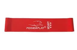 Гумка для фітнесу PowerPlay 4114 Mini Power Band Heavy 1.2 мм Червона (11 кг) (PP_4114_Red_Heavy) - мініатюра 2