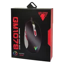 Миша геймерська ігрова Jedel GM1079 3200 DPI з RGB-підсвіткою чорна - мініатюра 5