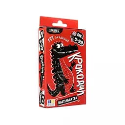 Настільна гра "Крокодил" 30686 Strateg, на укр.мові, в коробці (4823113882594)