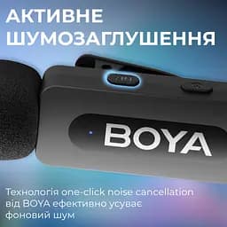 Мікрофон Boya BY-V2 Lightning Black (BY-V2) - мініатюра 8