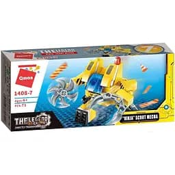 Детский конструктор Qman 1408 транспорт Scout Mecha