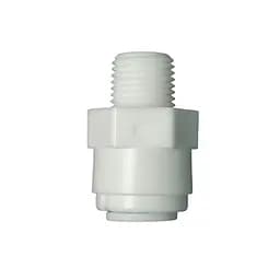 Перехідник прямий "-" з зовнішньою різьбою 3/8" трубки*1/4" різьба