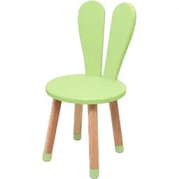 Детский стульчик Bambi Зайчонок круглый зеленый 04-2G-ROUND  